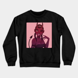 Devil Girl Crewneck Sweatshirt